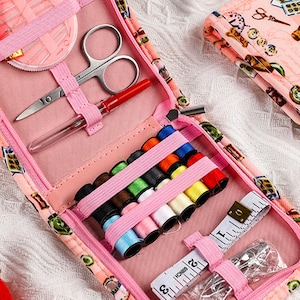 Waterproof Embroidery Organizer Bag Cross Stitch Project Storage Case Travel Friendly Sewing Bag Perfect Gift for Embroidery Lovers
