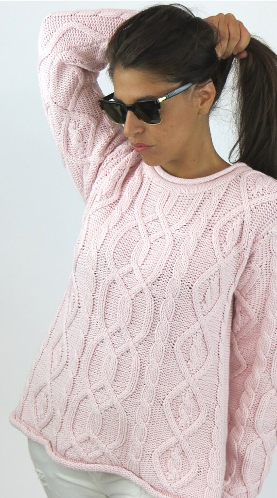The TWISTER- Aran - Pink