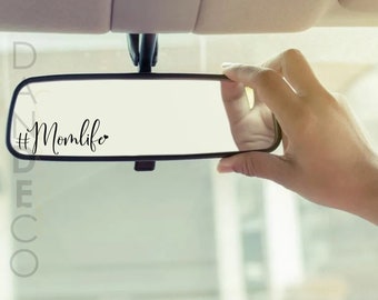 Momlife Car Decal | Girly Car Sticker