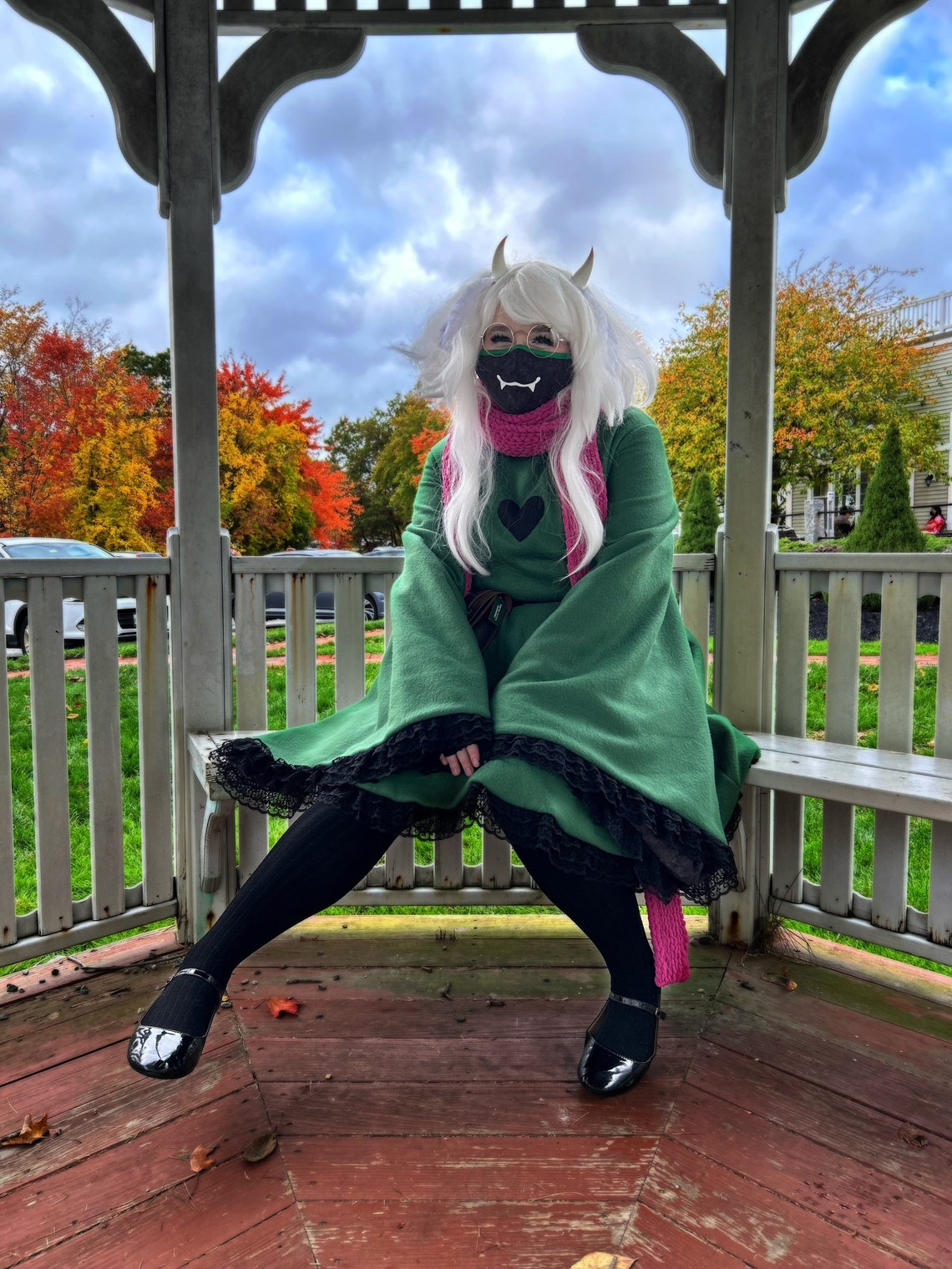 Ralsei Cosplay Mask Etsy