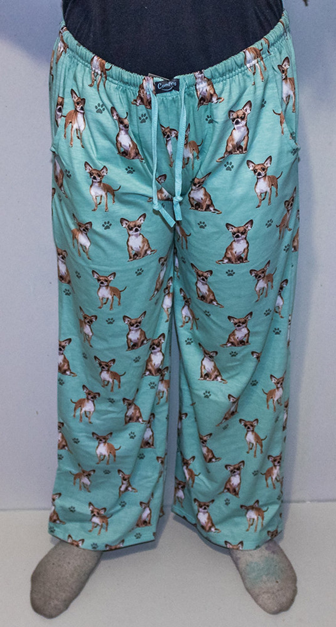 Chihuahua Unisex Dog Breed Pajama Pants Etsy