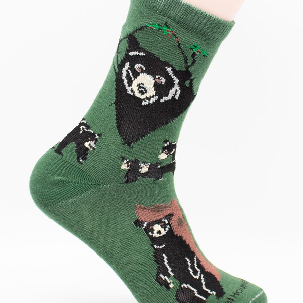 Black Bear Socks Etsy