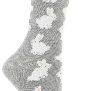 Assorted Bunny Rabbit Farm Animal Stretch Cotton Adult Socks - Etsy