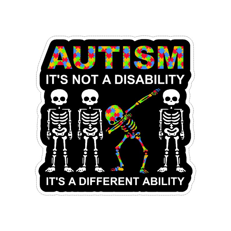 Assorted Autism Awareness Vinyl Car Decal Sticker Etsy
