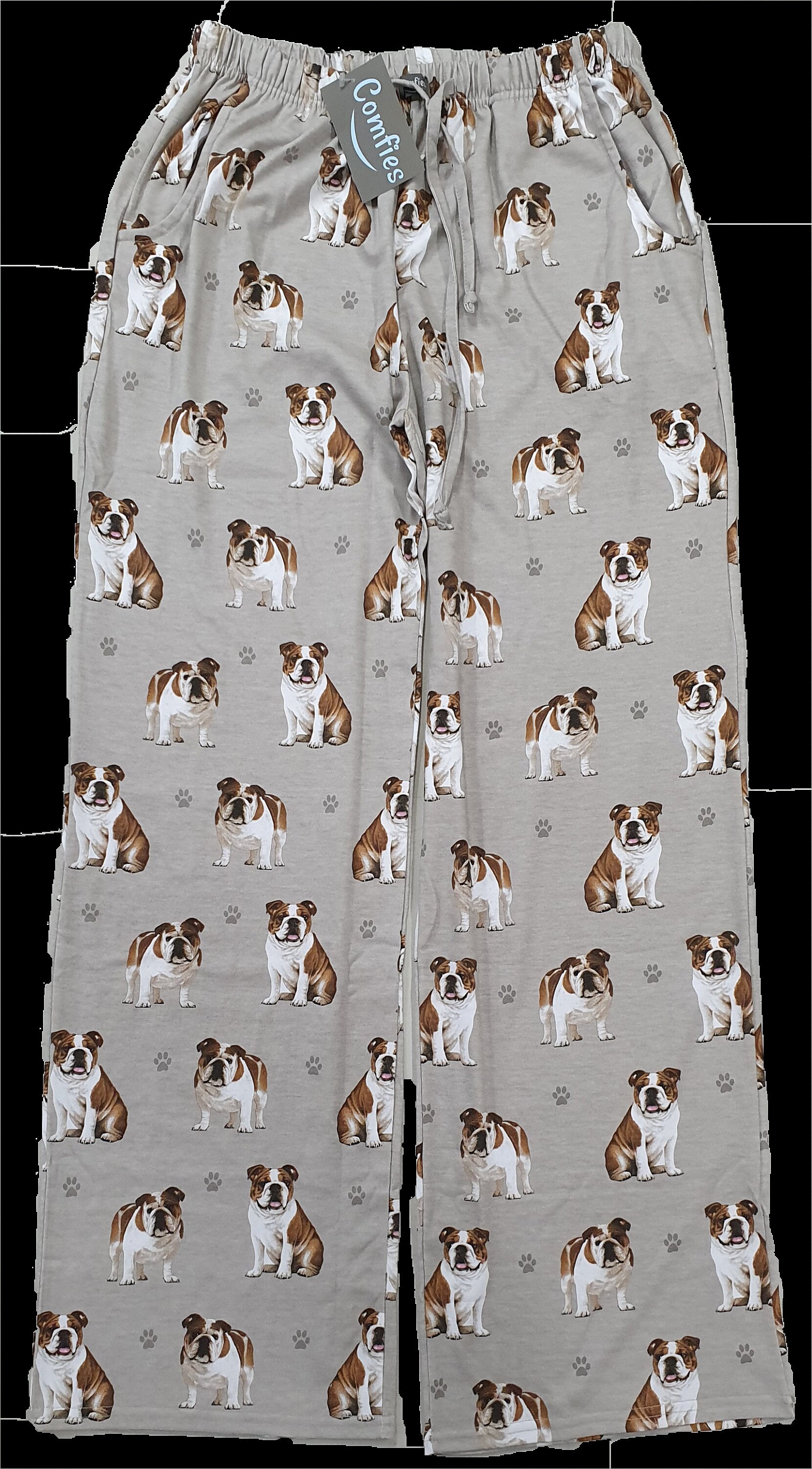 Bulldog Unisex Dog Breed Pajama Pants Etsy