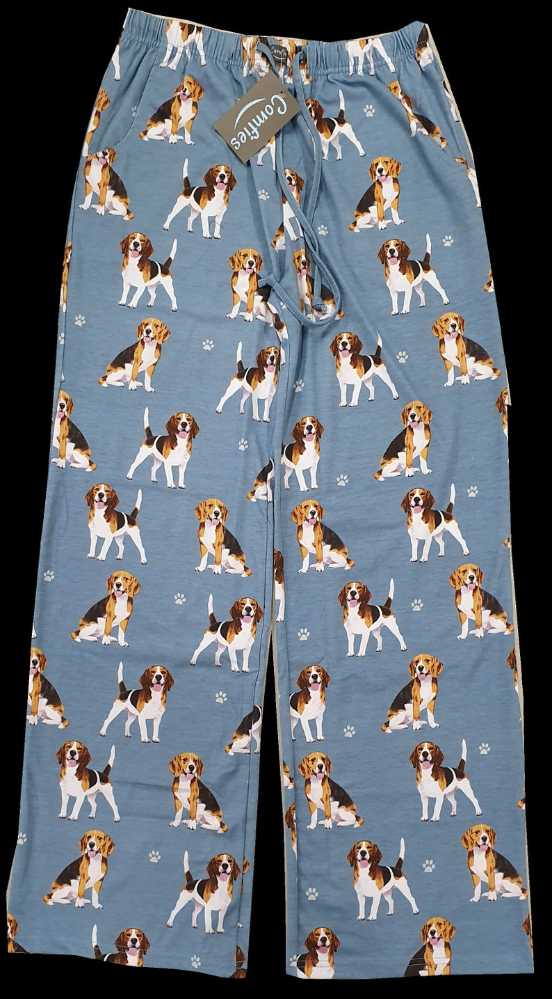 Beagle Unisex Dog Breed Pajama Pants Etsy