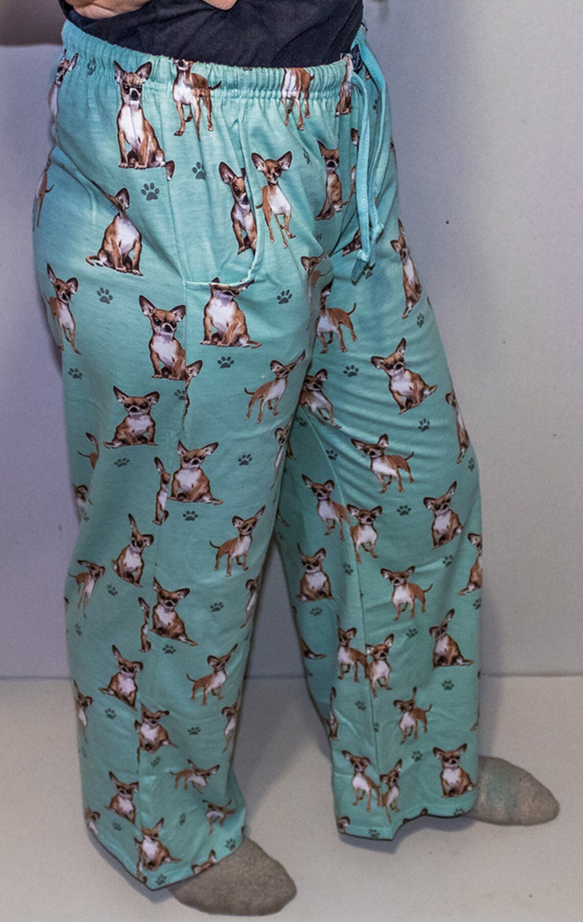 Chihuahua Unisex Dog Breed Pajama Pants Etsy