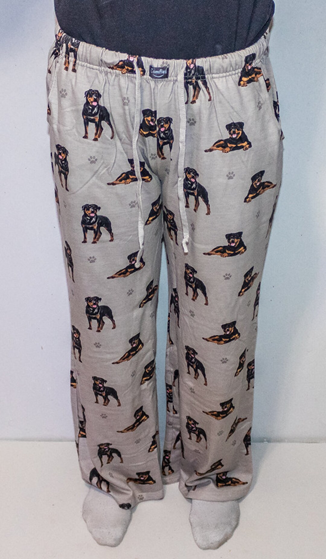Rottweiler Unisex Dog Breed Pajama Pants Etsy