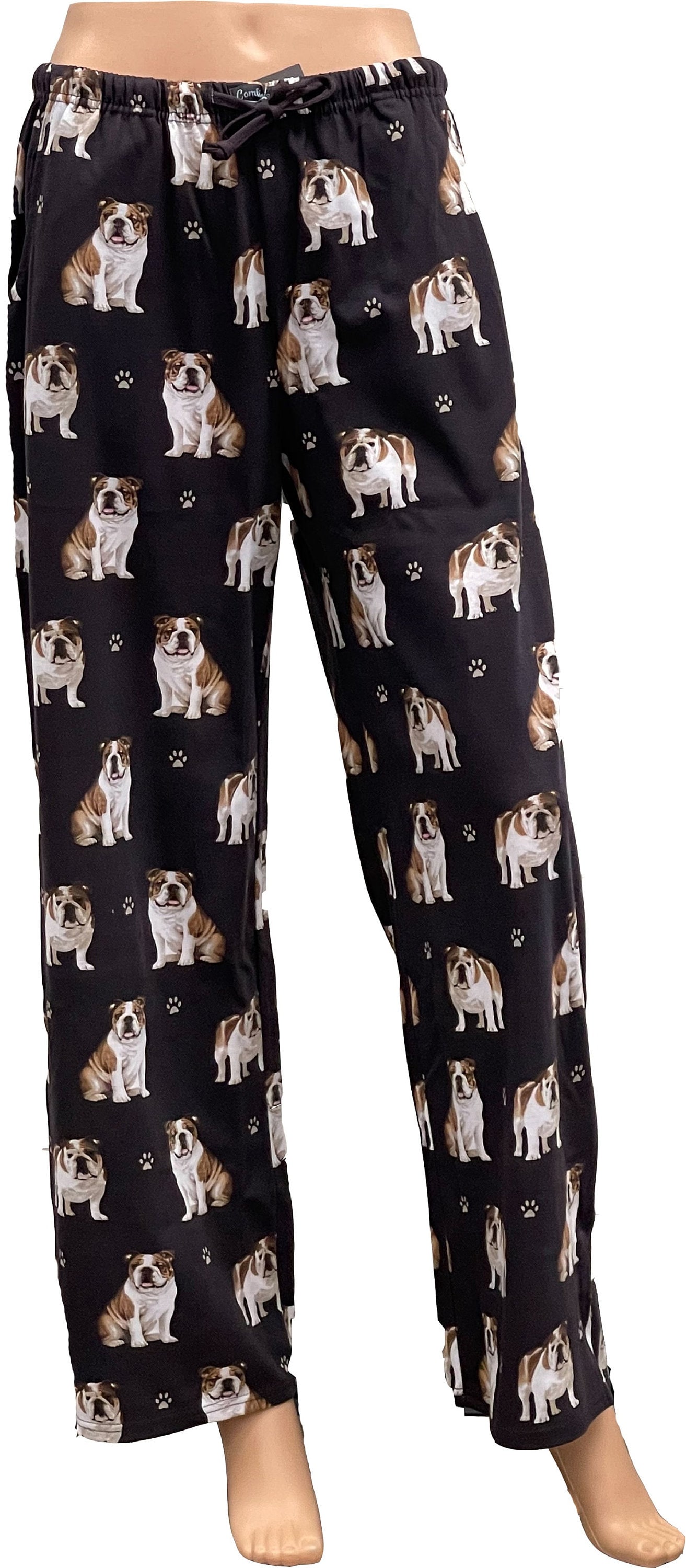 Bulldog Unisex Dog Breed Pajama Pants Etsy