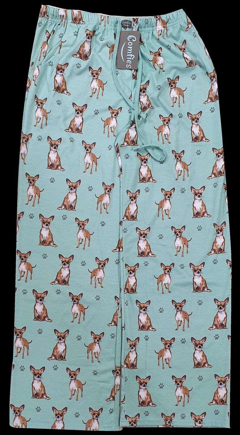 Chihuahua Unisex Dog Breed Pajama Pants Etsy