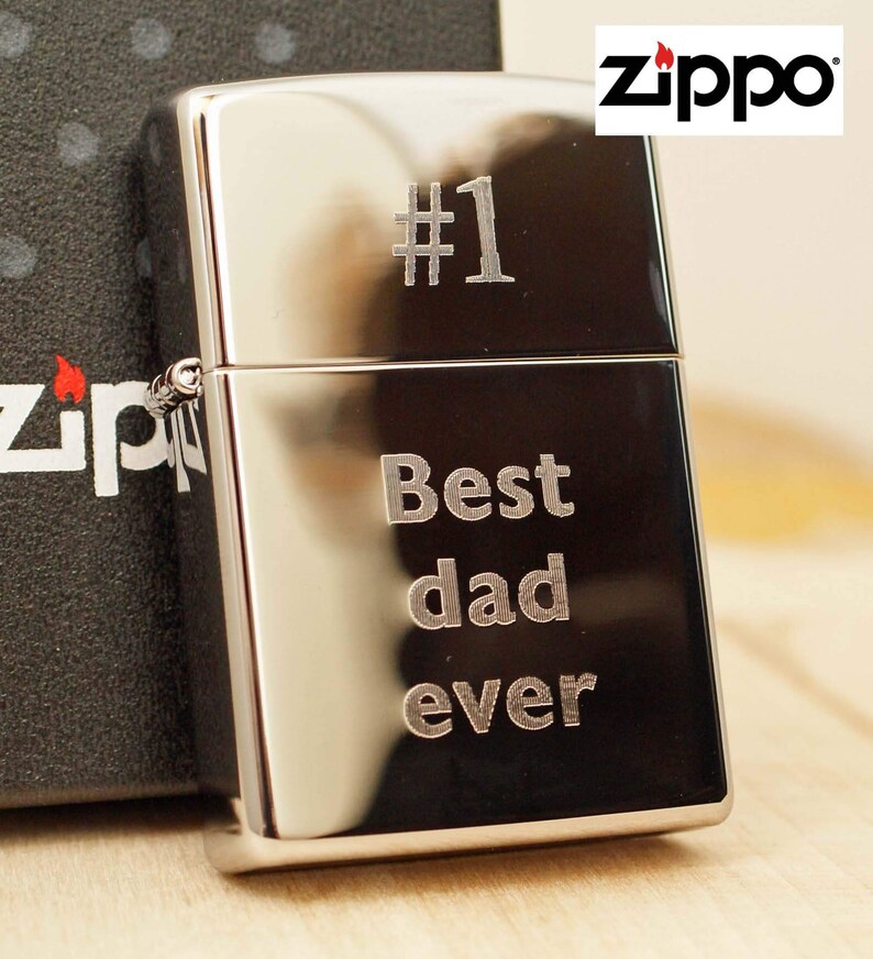 Photo Zippo lighter // Laser engraved Zippo Lighter Customized Etsy