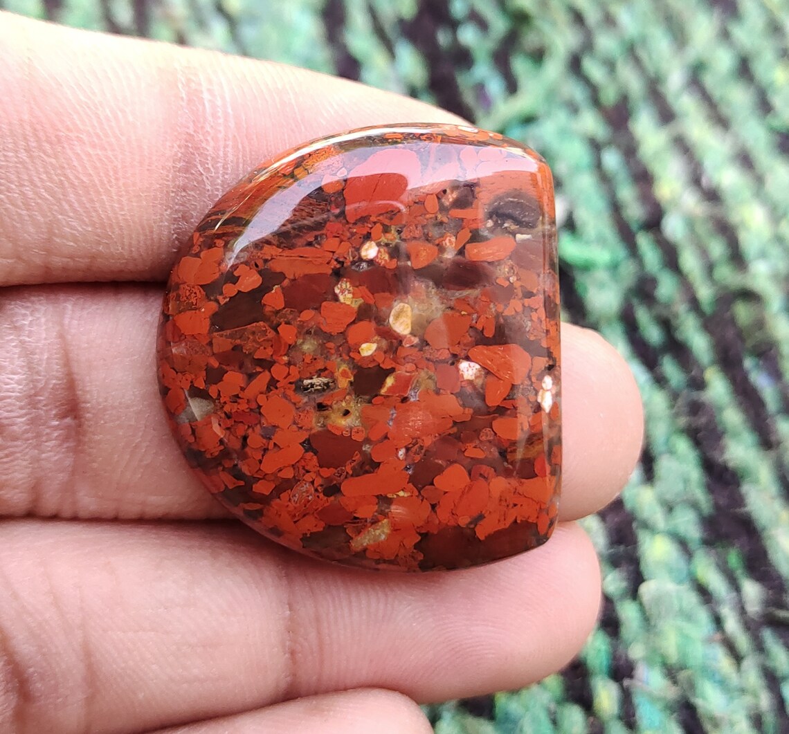 Rainbow Jasper Gemstone Natural Rainbow Jasper Smooth Fancy Etsy