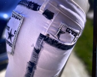 Dallas Cowboys Leggings - Etsy