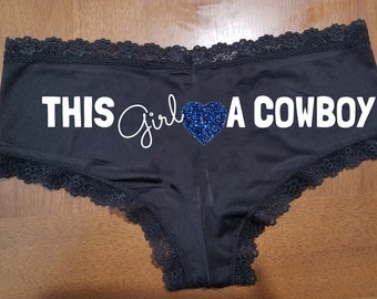 dallas cowboys bra and underwear