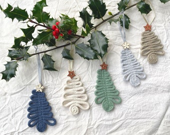 Natural Cotton Rope Tree Decoration