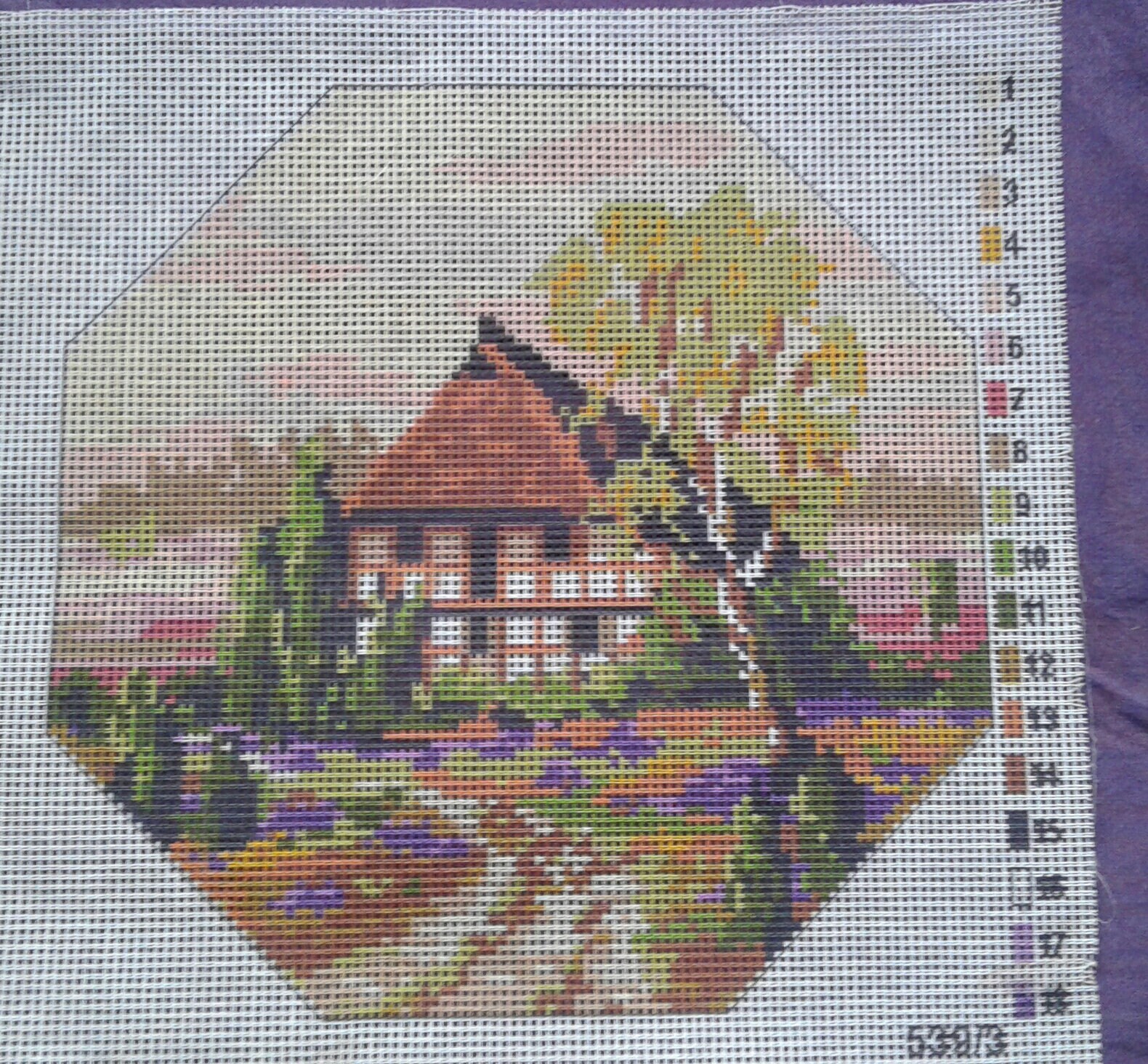 Tenture Murale Déco Quiet Place, Gobelin 26,5 X 35,5 Cm – Ambiance Calme Garantie !