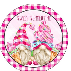 Sweet Summertime Summer Wreath Sign, Signs for Wreaths, Wreath Enhancement