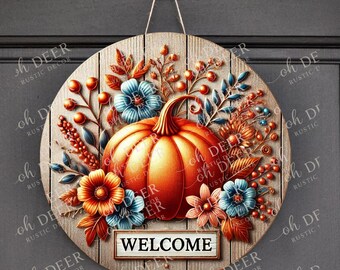 Fall Wreath Signs