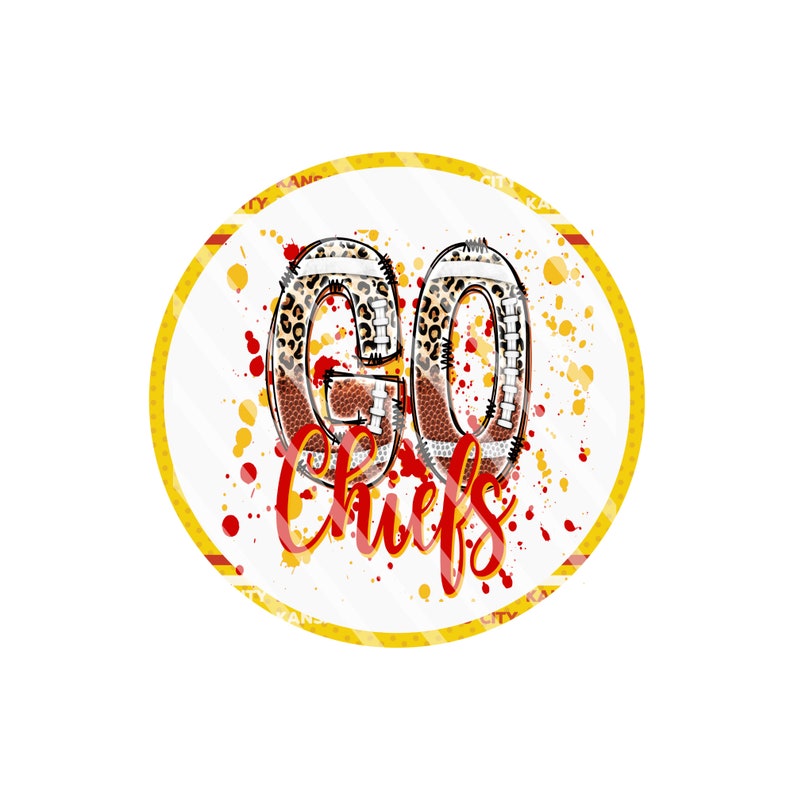 Wreath Sign, Kansas City Chiefs Wreath Sign, Football Decor for Chiefs