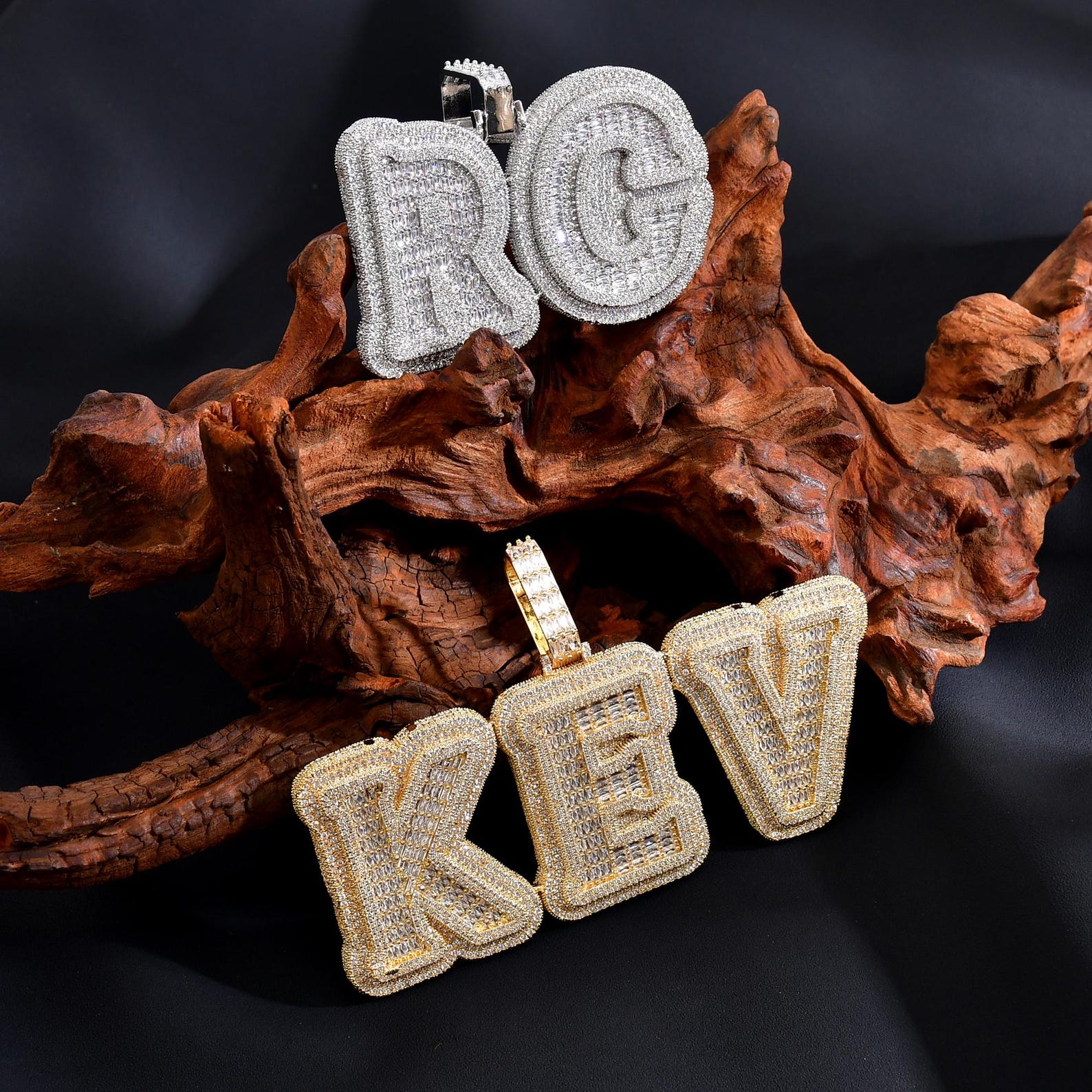 Rapper Chain Letters New Arrival Big Letters Pendant With Cuban Chain, Custom Capital ...