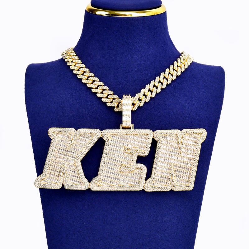 What Rapper Has a Diamond Chain With the Letters Ski on It - Etsy Canada