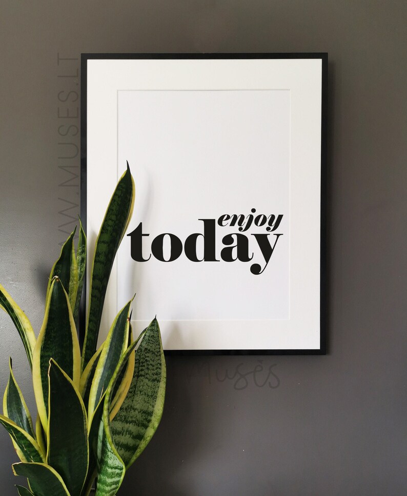 Modern Quote Wall Art Prints Wall Art Motivational Quote Etsy