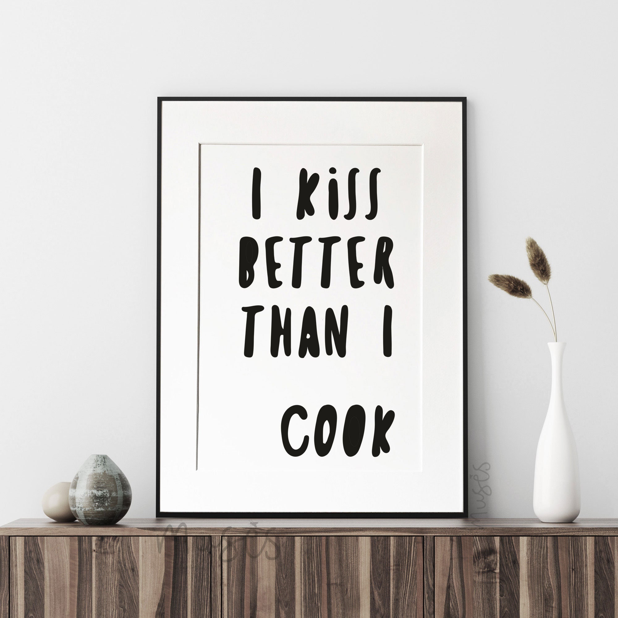 Baking Cooking Don't Make Me Custom Poster, Funny Kitchen Decor