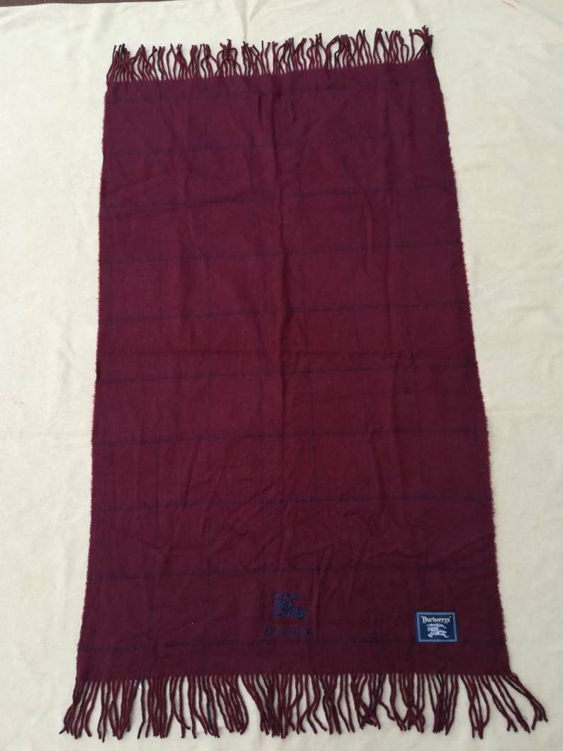 burberry scarf etsy