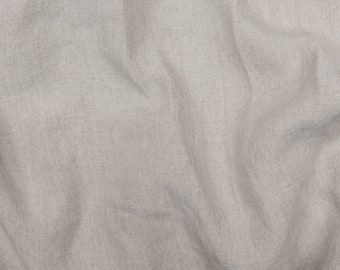 Natürliches 100% Leinengewebe Reines mittelschweres Leinen 185g / m2 Stonewashed Leinenmischgewebe