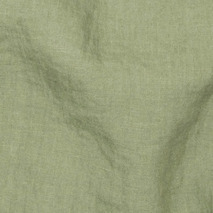 Linen Fabric Extra Wide Stonewashed Width 280 cm 108 Inches Moss Green