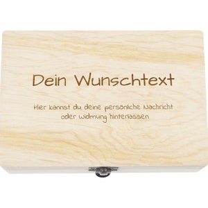 Wooden box with engraving Gift box Personalized gift Wooden box lid Storage box Custom text