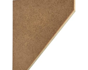 Handmade Shaker Shelf Brackets / Corbels | Premium 25mm Moisture-Resistant MDF 3 Sizes (Style 5)