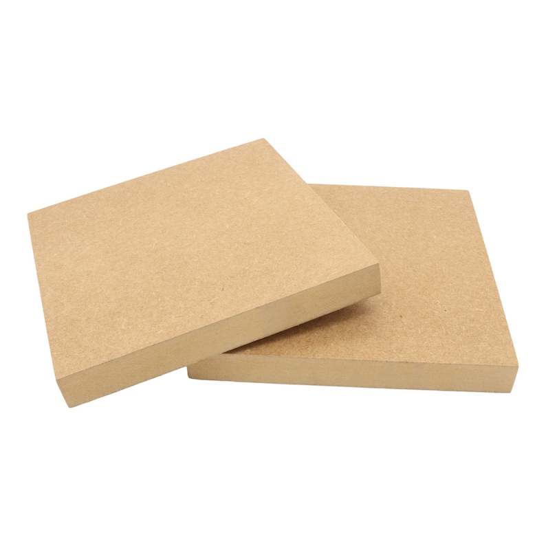 Wooden MDF Square Craft Shape CNC Routed DoodleTech
