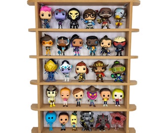 Funko Pop Shelf, For Unboxed Pops Wall Display Unit, MDF, Pop vinyl, Storage Display