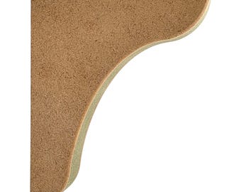 Handmade Shaker Shelf Brackets / Corbels | Premium 25mm Moisture-Resistant MDF 3 Sizes (Style 2)