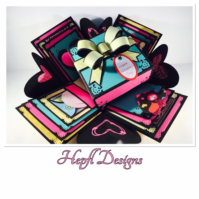 EXPLOSION BOX for Any Occasion DIY or Custom/personalized Etsy