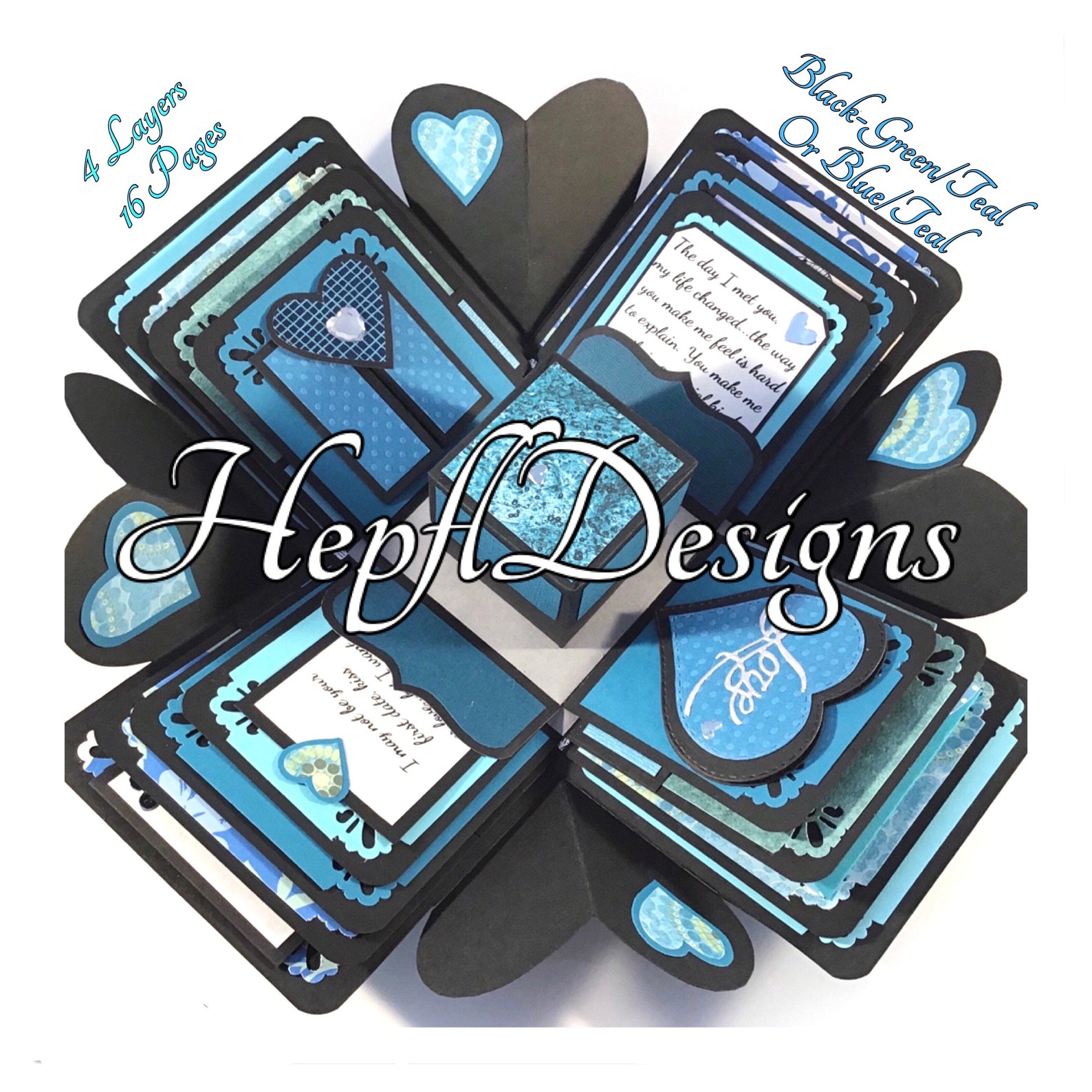 EXPLOSION BOX Any OCCASION Birthday Anniversary Etsy