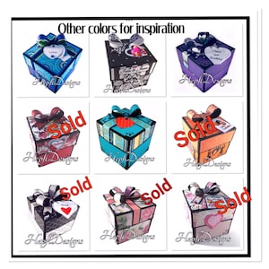 READY to PURCHASE  DIY Explosion Box for Any Occasion