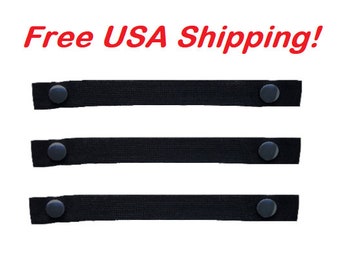 The Most Comfortable "Bra Strap Holder" You'll Ever Have. (Black, You Get 3-Pack), Free USA shipping w/ Tracking #