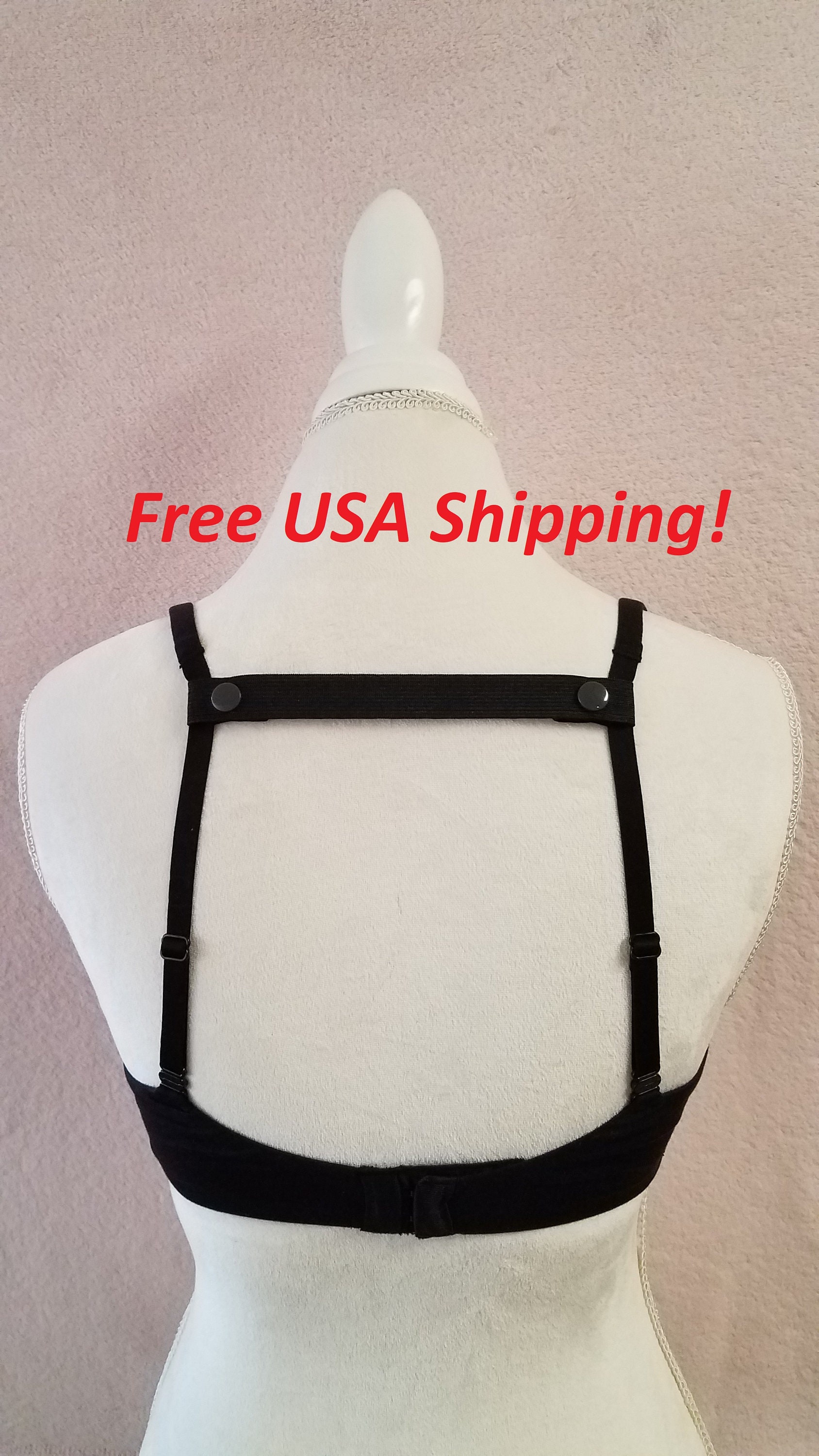 No-Slip) Racerback Bra Clip Converter, by PIN STRAPS