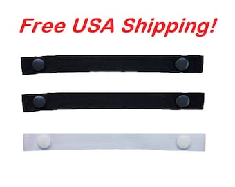 The Most Comfortable "Bra Strap Holder" You'll Ever Have. (3-Pack: 2 Black and 1 White), Free USA shipping w/ Tracking #