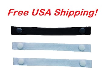 The Most Comfortable "Bra Strap Holder" You'll Ever Have. (3-Pack: 2 White and 1 Black), Free USA shipping w/ Tracking #