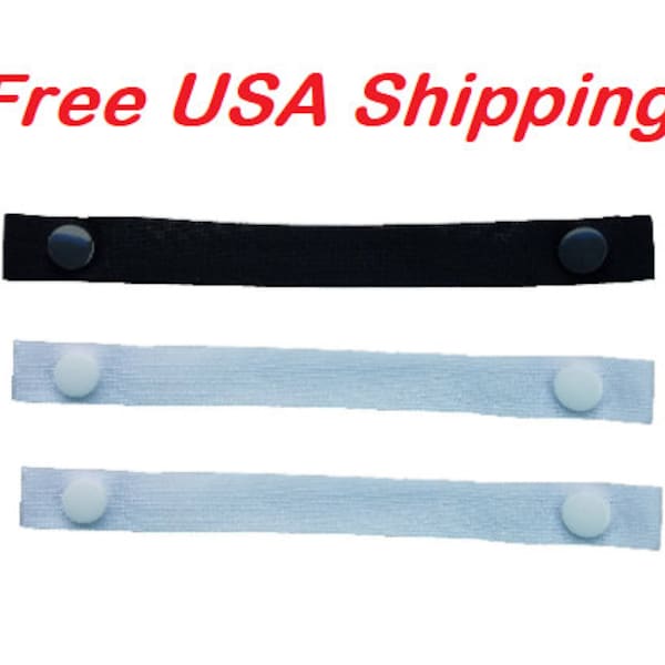 The Most Comfortable "Bra Strap Holder" You'll Ever Have. (3-Pack: 2 White and 1 Black), Free USA shipping w/ Tracking #