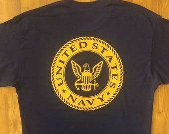 Navy - Navy Shirt - Mens Navy Shirt - Womens Navy Shirt - Navy Veteran - Navy Wife - Unisex Shirt - Navy Mom - Navy Family - US Navy Shirt