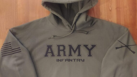 army infantry hoodie