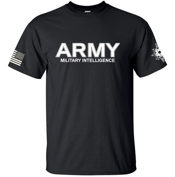 Army Shirt Military Intelligence Mens 