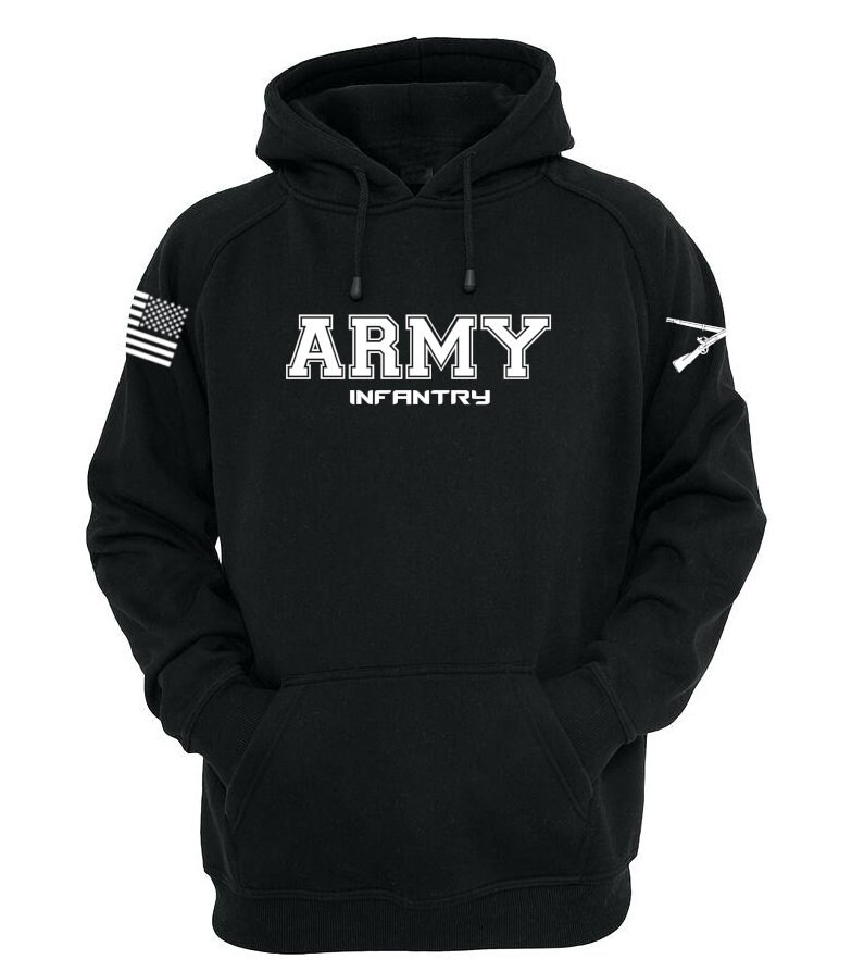 army infantry hoodie