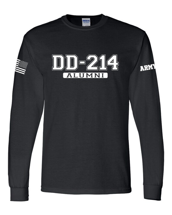 Army Shirt DD214 Alumni Long Sleeve 