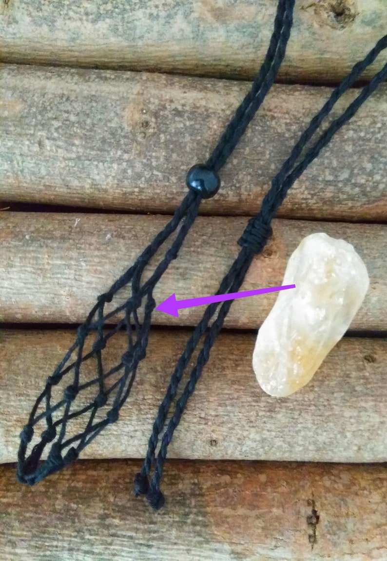 stone pendant holder