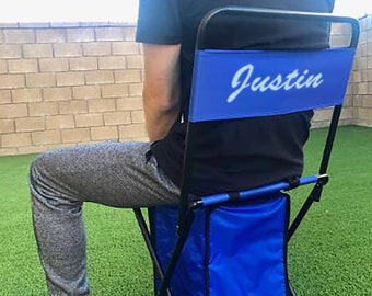 Personalizado Gran Fiesta Azul Picnic Al aire libre Plegable Pesca Senderismo Camping Deportes Juego 24 latas Bebidas Latas Packs Silla enfriadora aislada